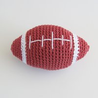 Cotton Squeaky Dog Toy Football Plush for Small Dogs, Pink