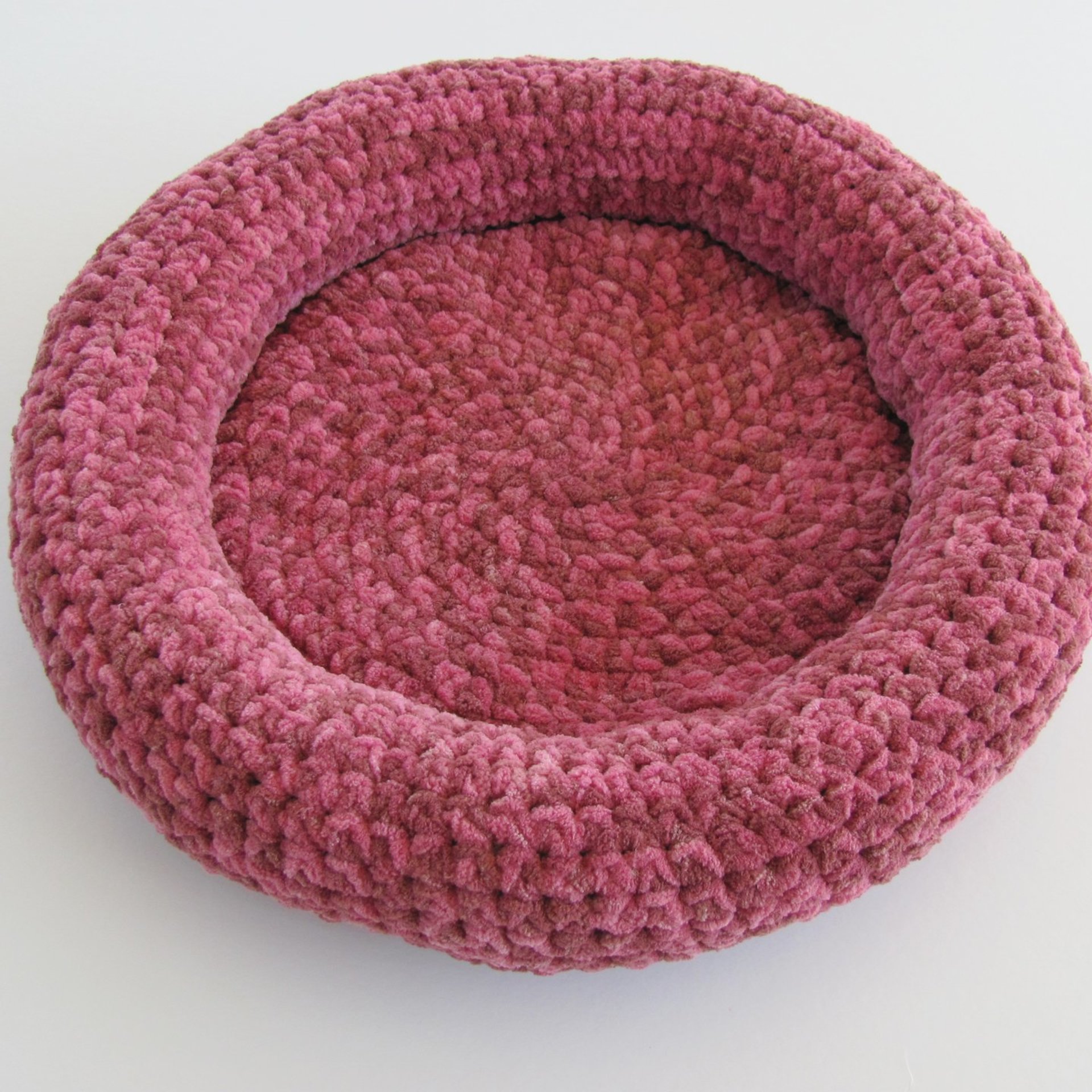 Small dog donut bed.